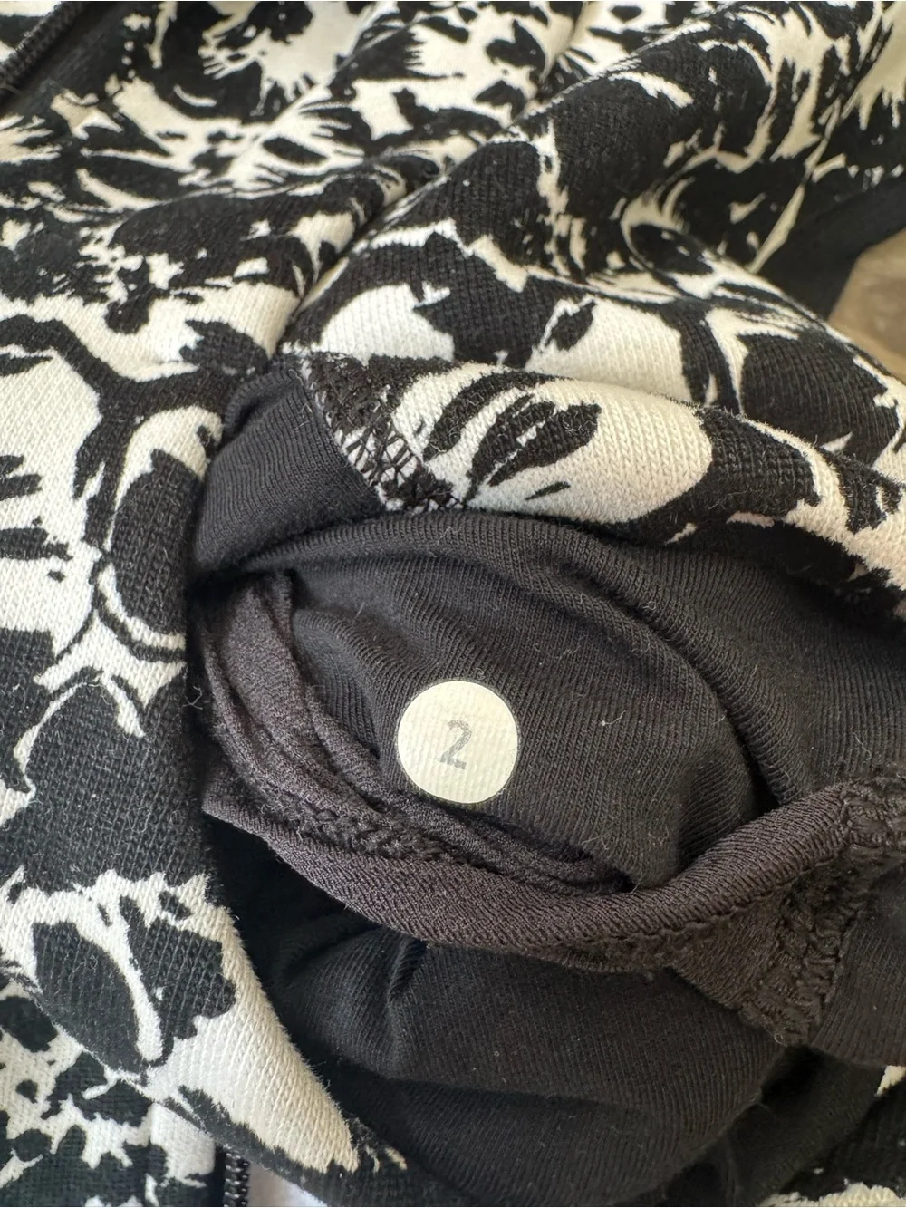 Lululemon Cozy Cuddle Up Jacket in Fleur Sombre Size 2